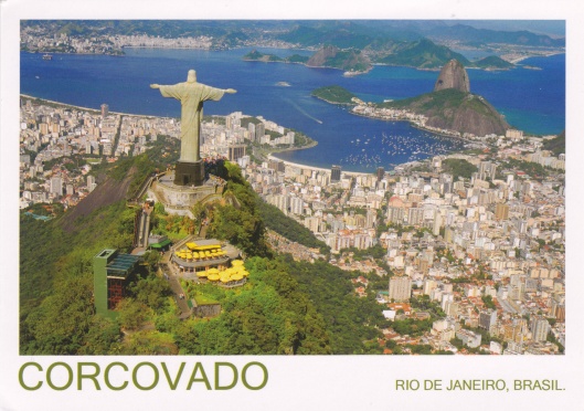 view of Christ the Redeemer and Rio de Janeiro